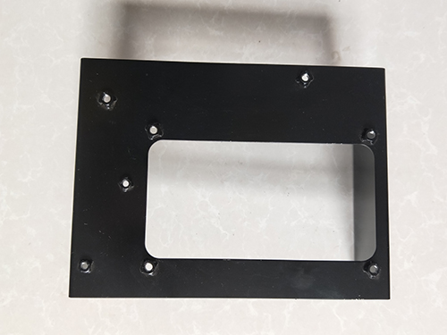 Black painted parts