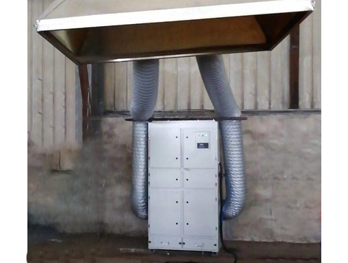 Welding smoke dust collector